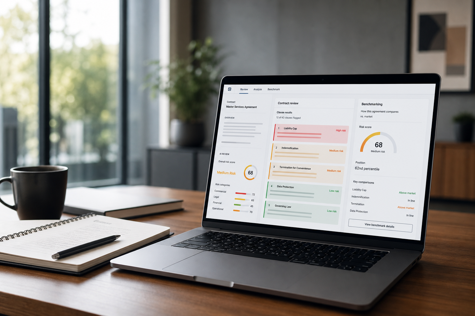 AI Contract Review Workspace