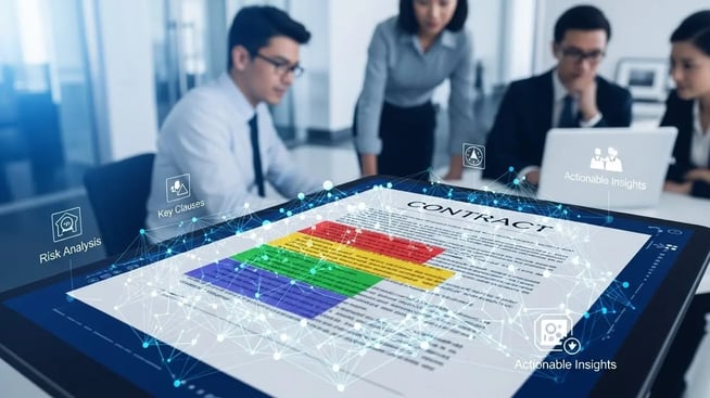  Machine learning in contract review