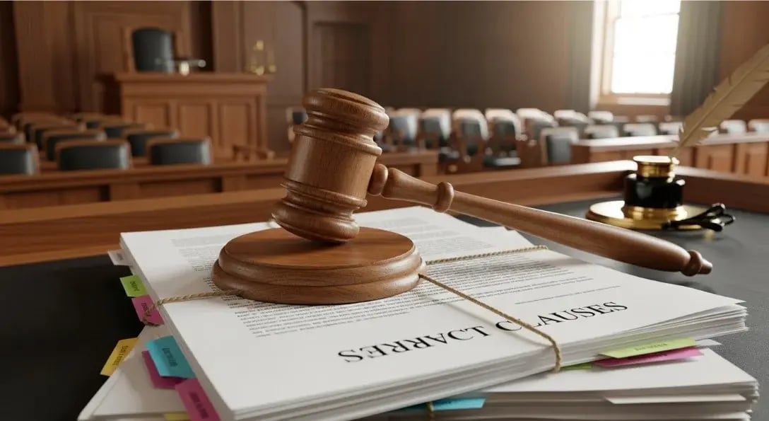 types of clauses in a contract