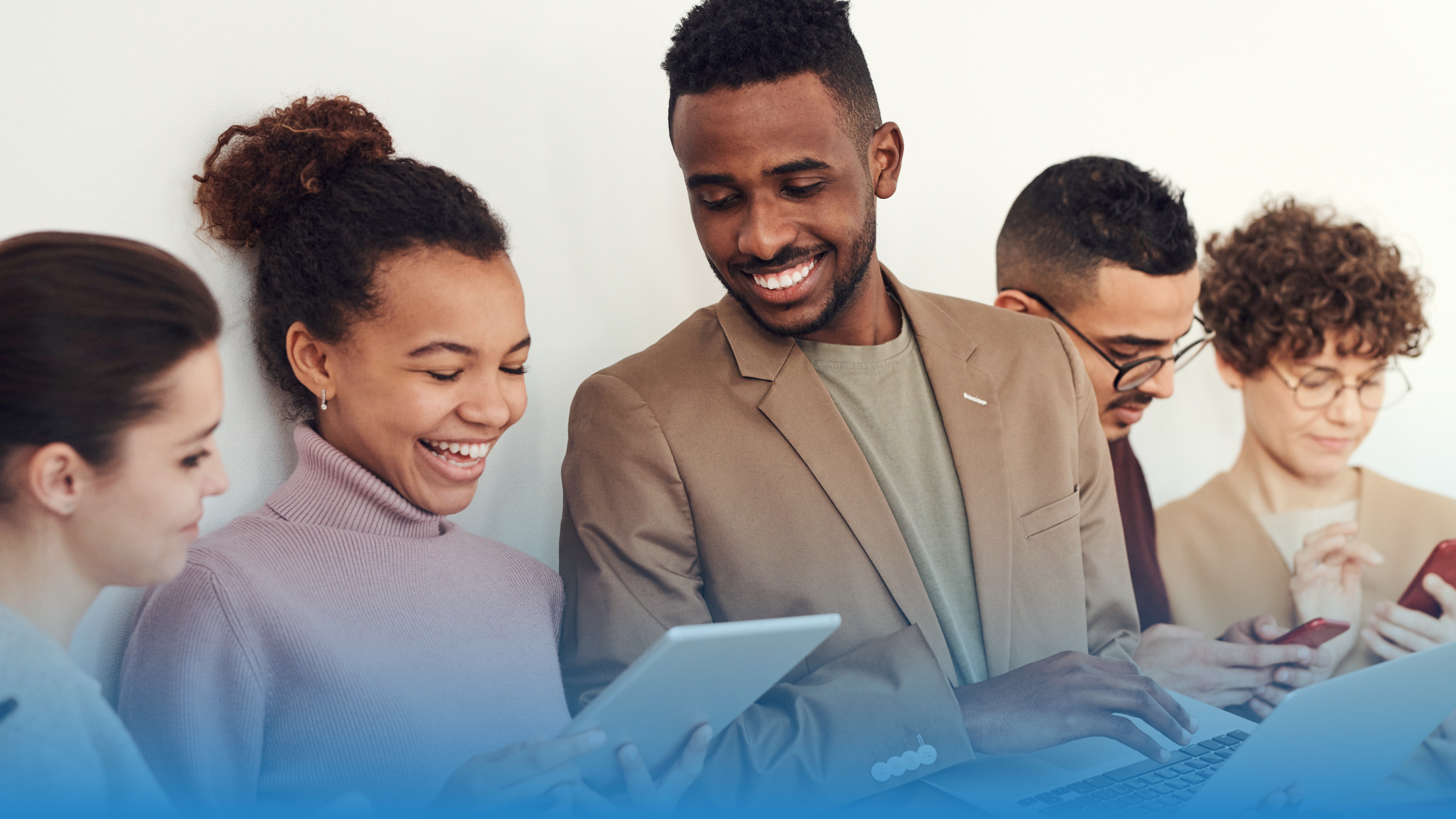 Team Meeting with Professionals, representing transparency,