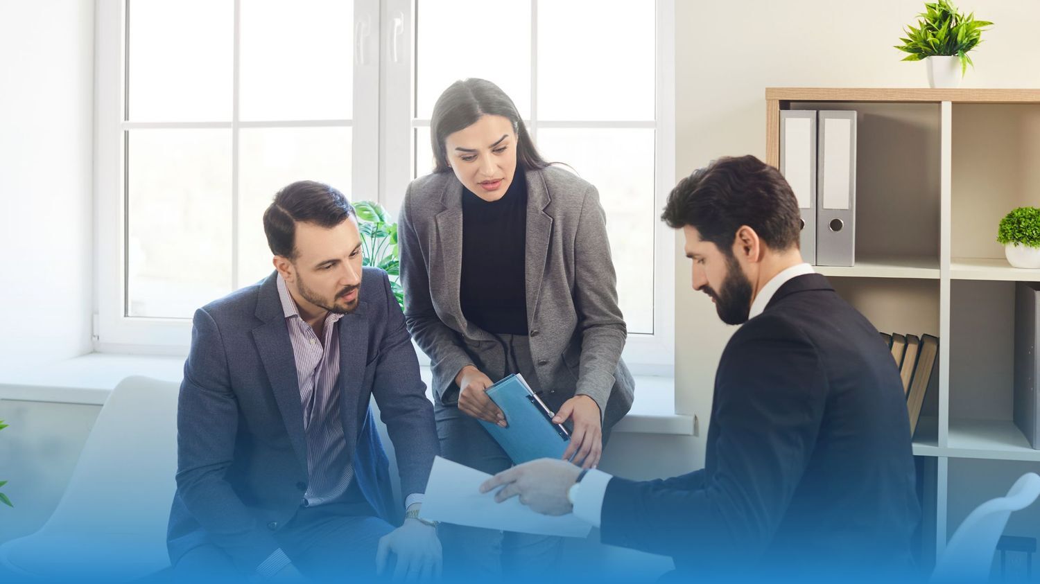 3 Professionals discussing how SMB NDAs Actually Get their own way