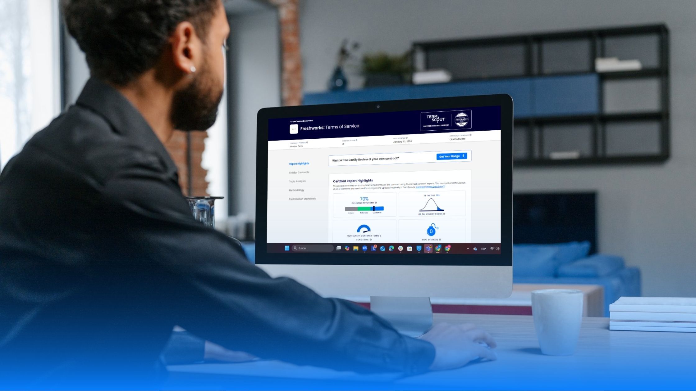 Certified Contract Report